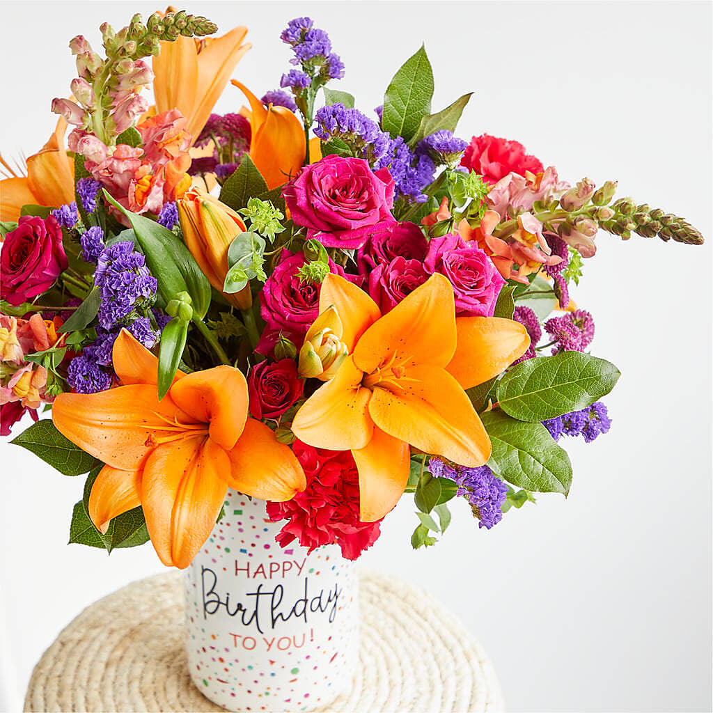 Birthday Palooza Bouquet –  Simply Flowers, Los Angeles CA