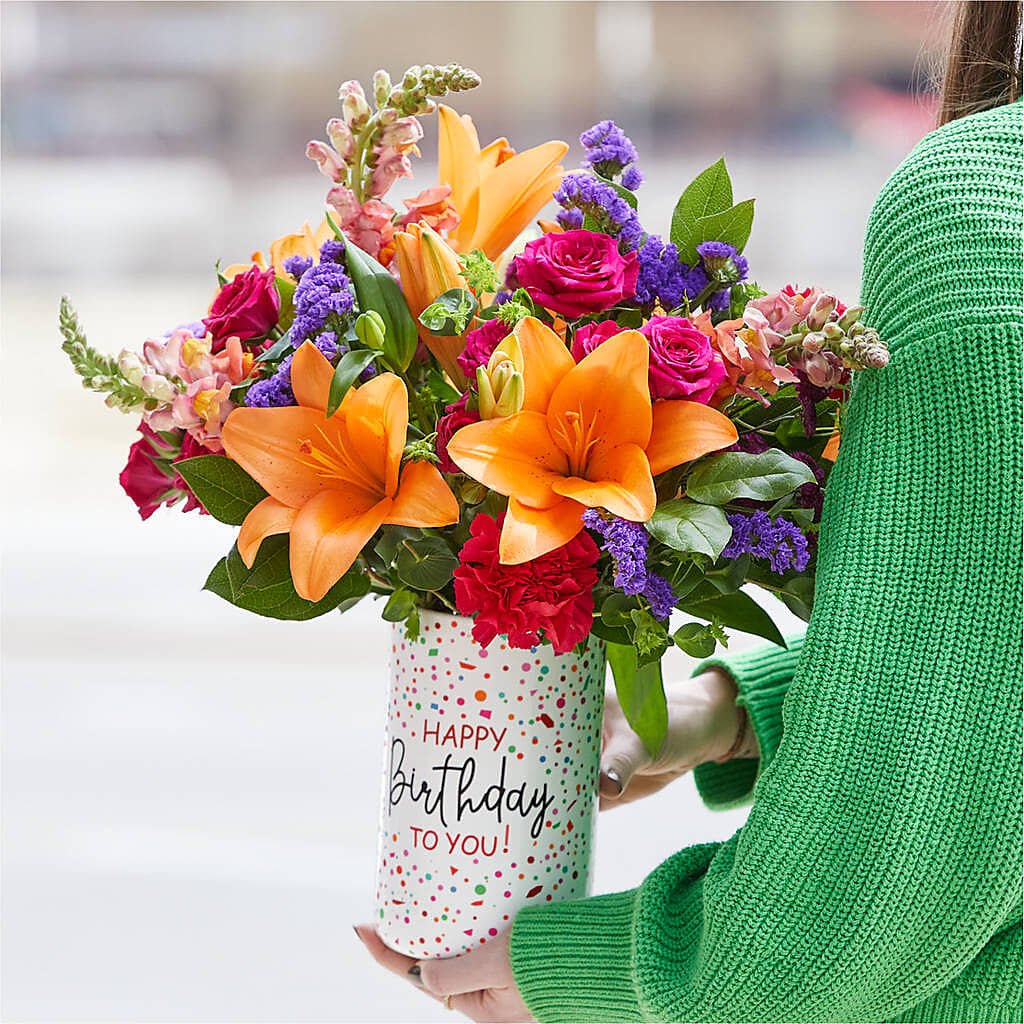 Birthday Palooza Bouquet –  Simply Flowers, Los Angeles CA