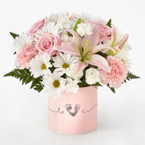 The FTD® Tiny Miracle™ New Baby Girl Bouquet