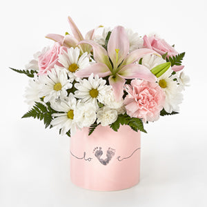 The FTD® Tiny Miracle™ New Baby Girl Bouquet