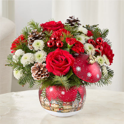 Christmas Carols Ornament –  Simply Flowers, Los Angeles CA