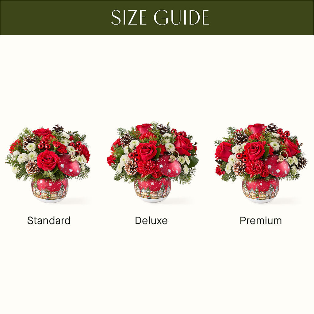 Christmas Carols Ornament –  Simply Flowers, Los Angeles CA