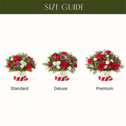 Jolly Snowman Bouquet –  Simply Flowers, Los Angeles CA