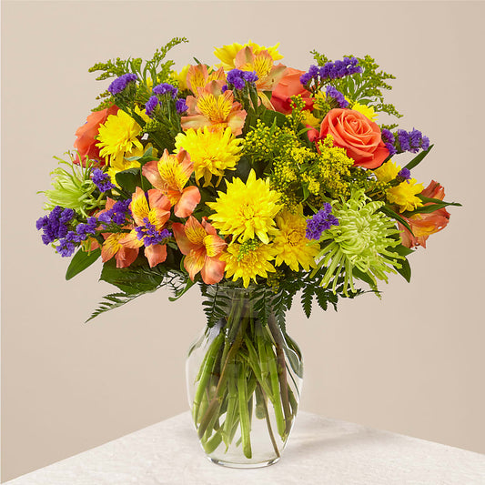 Marmalade Skies Bouquet –  Simply Flowers, Los Angeles CA