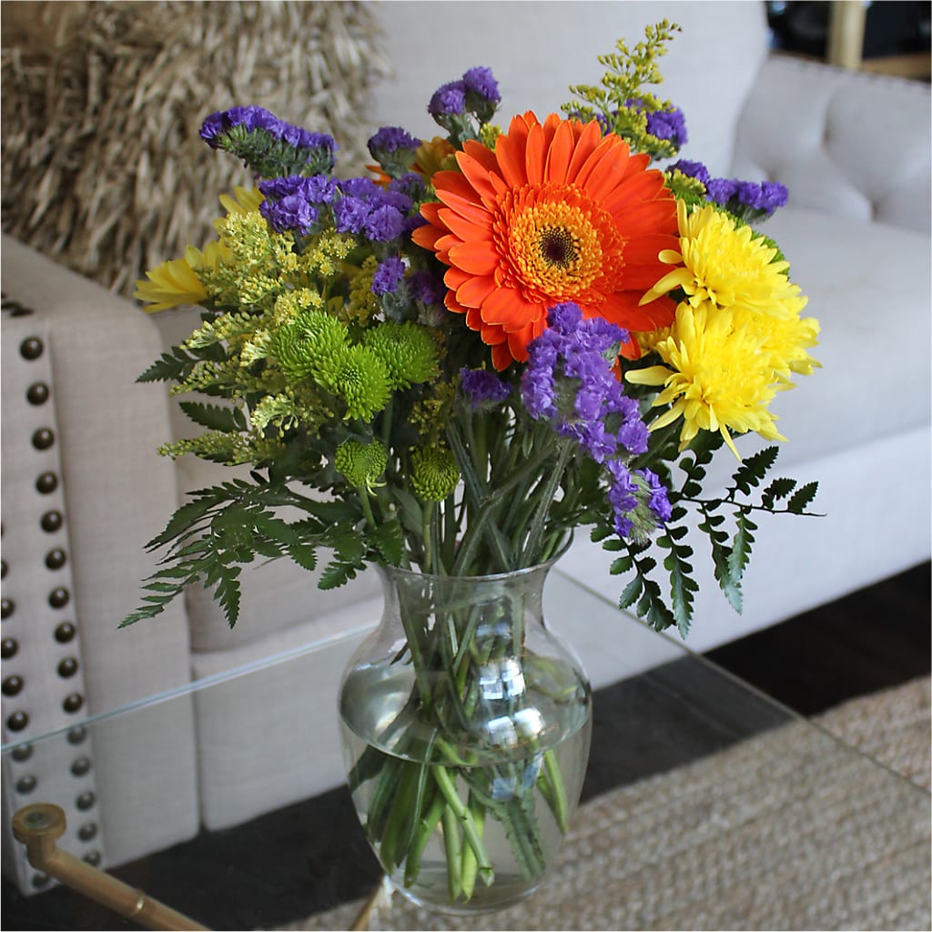 Marmalade Skies Bouquet –  Simply Flowers, Los Angeles CA