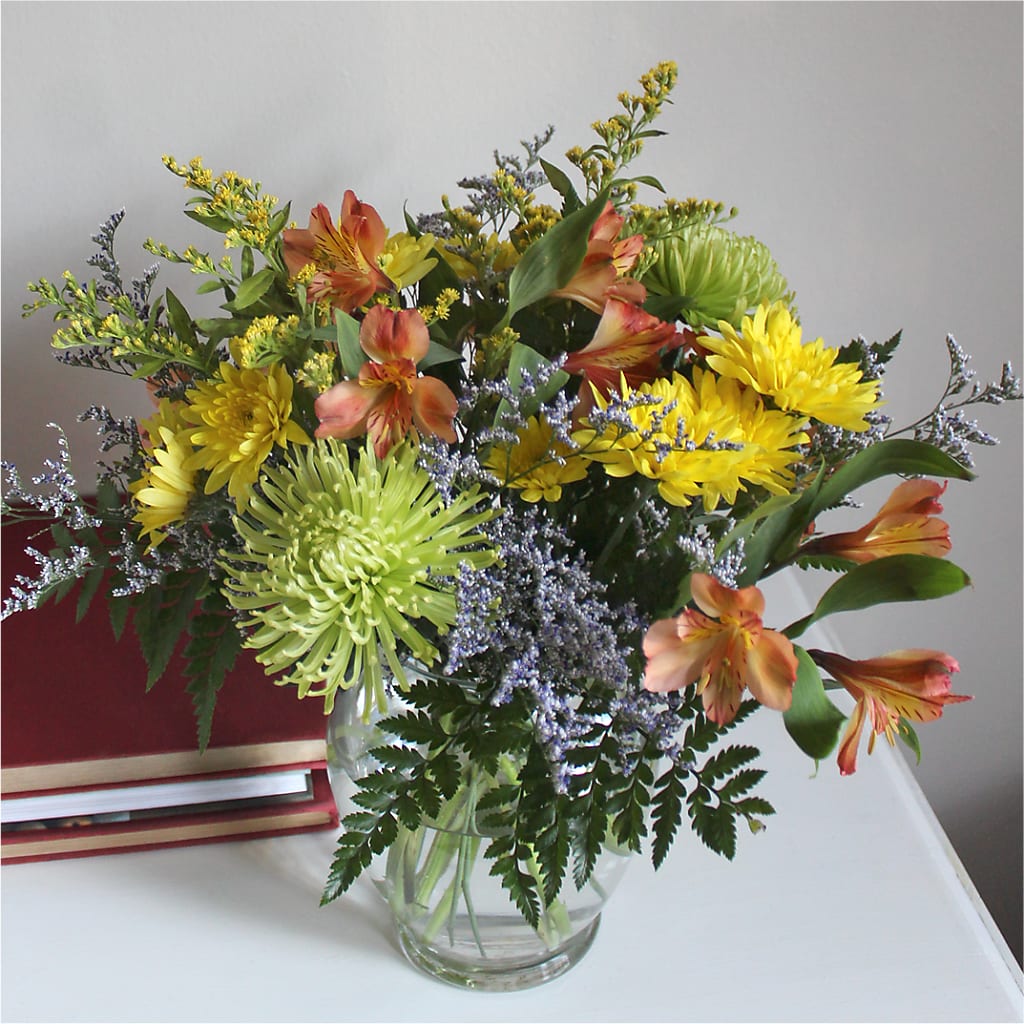 Marmalade Skies Bouquet –  Simply Flowers, Los Angeles CA