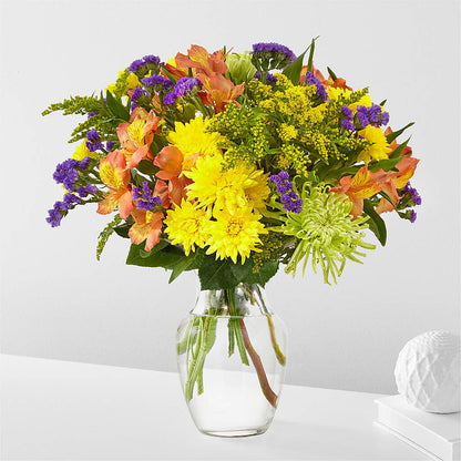 Marmalade Skies Bouquet –  Simply Flowers, Los Angeles CA