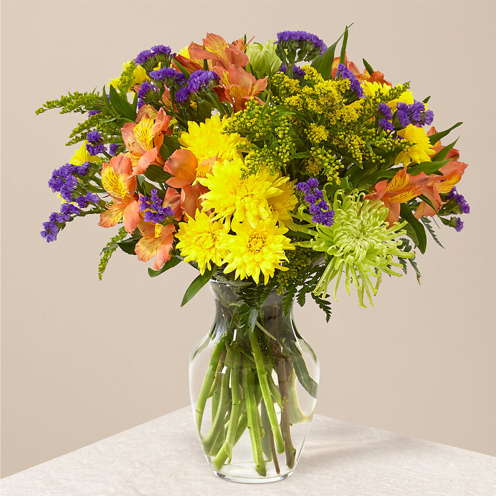 Marmalade Skies Bouquet –  Simply Flowers, Los Angeles CA