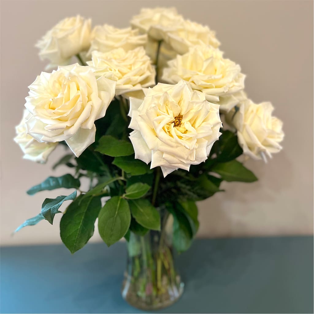 Long Stem Yellow Rose Bouquet –  Simply Flowers, Los Angeles CA