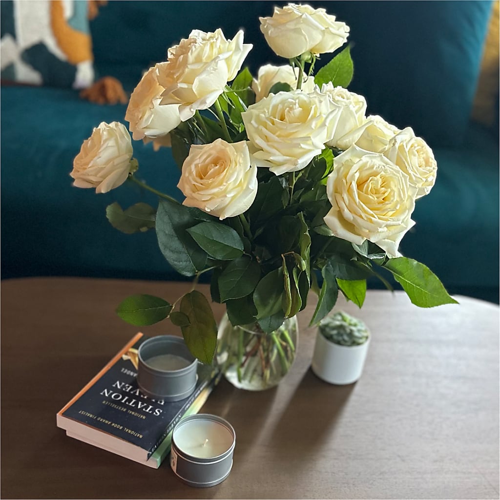 Long Stem Yellow Rose Bouquet –  Simply Flowers, Los Angeles CA