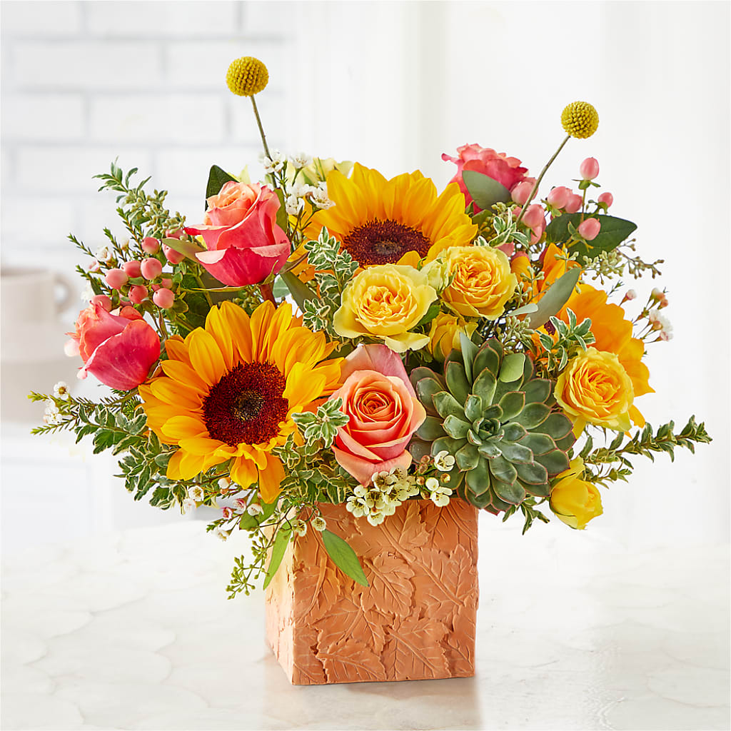 Sunflower Season Bouquet –  Simply Flowers, Los Angeles CA