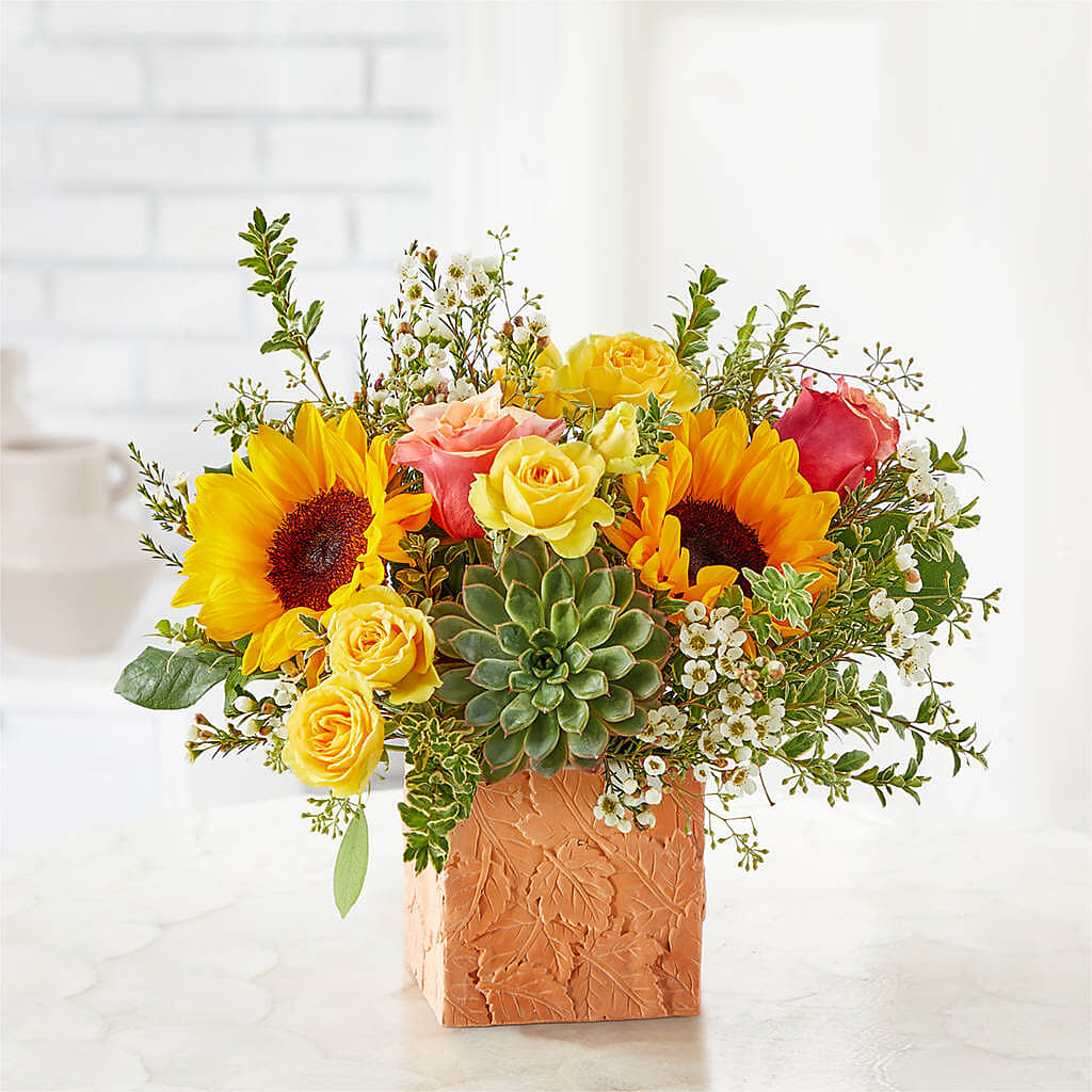 Sunflower Season Bouquet –  Simply Flowers, Los Angeles CA