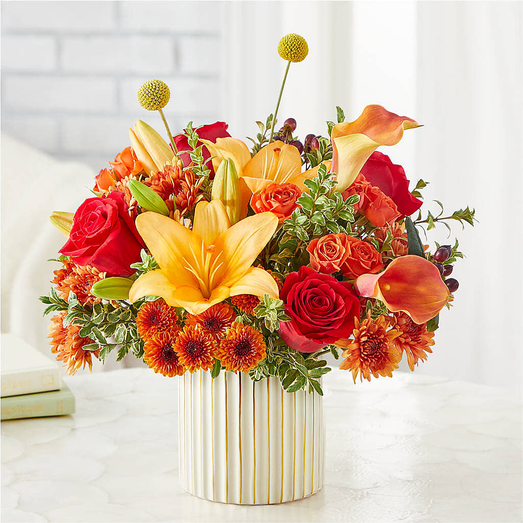 Scarlet Skies Bouquet –  Simply Flowers, Los Angeles CA