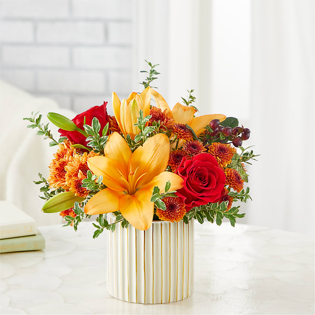 Scarlet Skies Bouquet –  Simply Flowers, Los Angeles CA