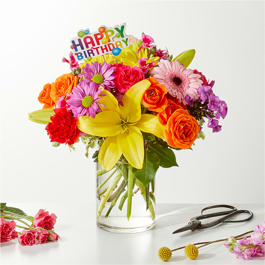 Cue the Confetti - A Florist Original –  Simply Flowers, Los Angeles CA