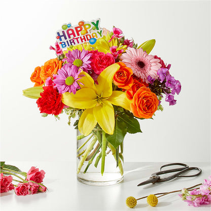 Cue the Confetti - A Florist Original –  Simply Flowers, Los Angeles CA