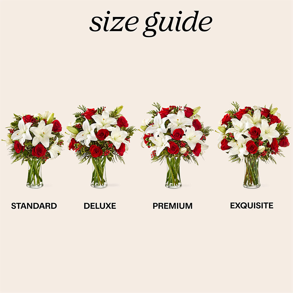 Sparkling Snowflakes Bouquet –  Simply Flowers, Los Angeles CA