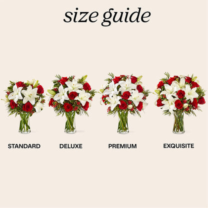 Sparkling Snowflakes Bouquet –  Simply Flowers, Los Angeles CA