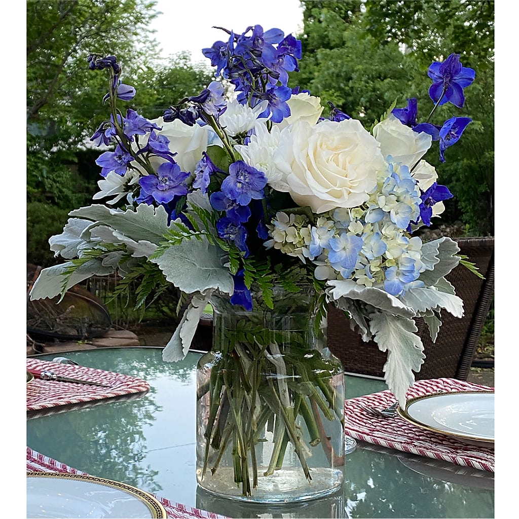 Clear Skies Bouquet –  Simply Flowers, Los Angeles CA