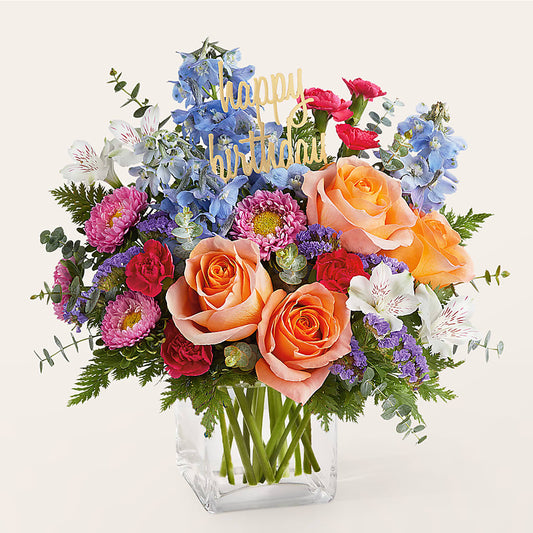 Birthday Bash Bouquet –  Simply Flowers, Los Angeles CA
