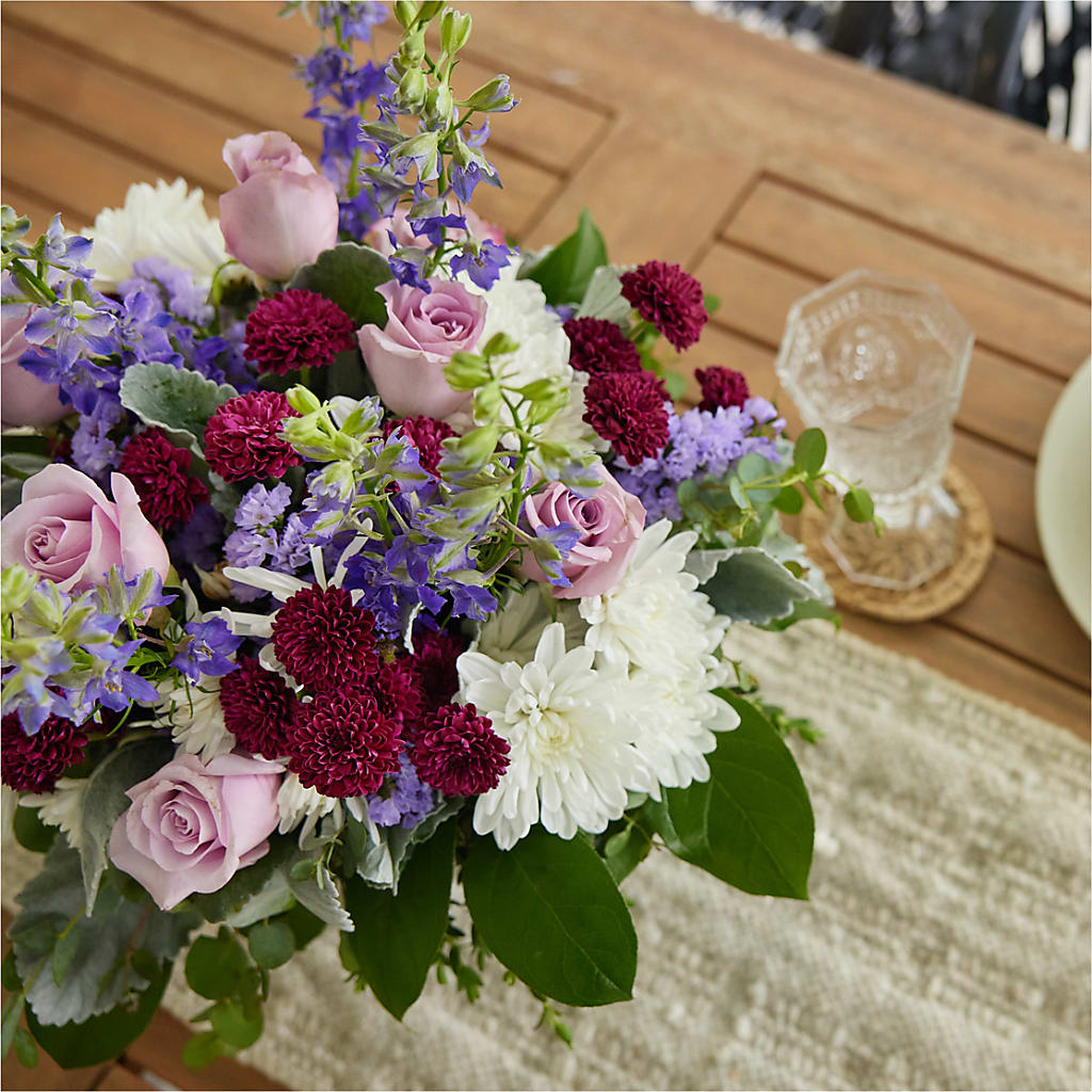 Violet Frost Bouquet –  Simply Flowers, Los Angeles CA