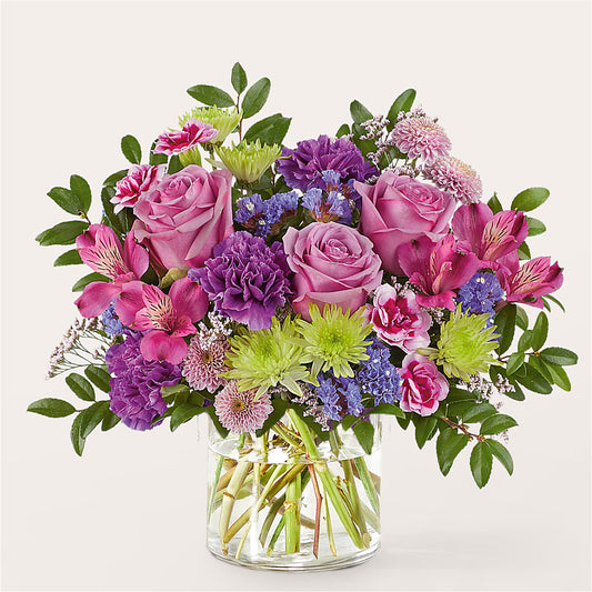 Glass Half Full Bouquet –  Simply Flowers, Los Angeles CA