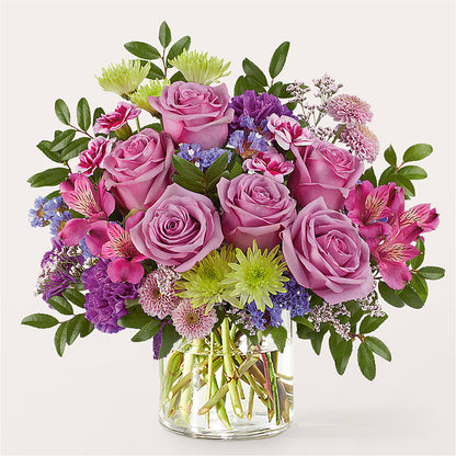 Glass Half Full Bouquet –  Simply Flowers, Los Angeles CA
