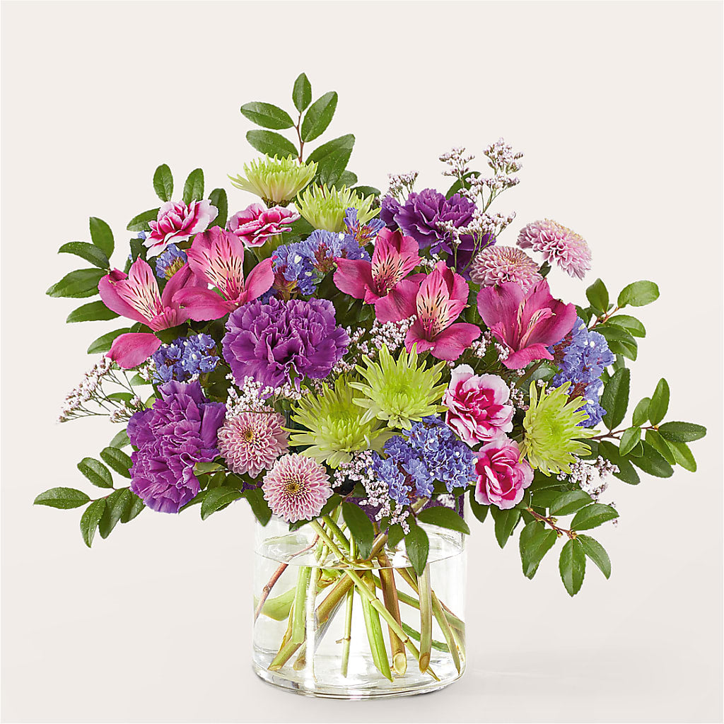 Glass Half Full Bouquet –  Simply Flowers, Los Angeles CA