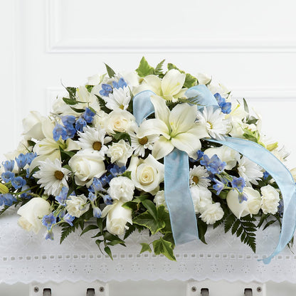 Tender Treasure Casket Spray –  Simply Flowers, Los Angeles CA