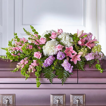 Life's Gratitude Casket Spray –  Simply Flowers, Los Angeles CA