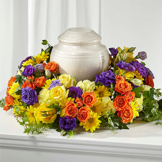 Blossoms of Remembrance Cremation Adornment –  Simply Flowers, Los Angeles CA