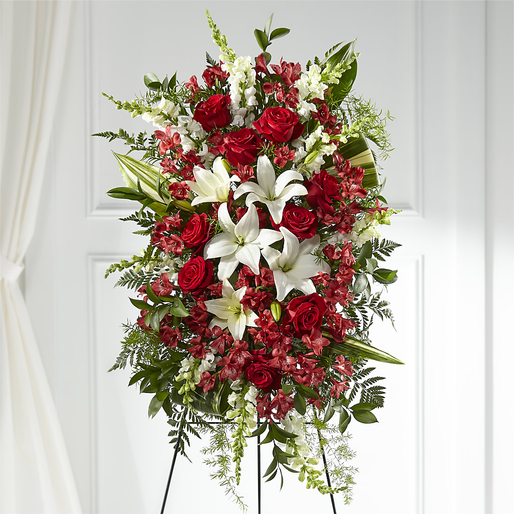 Everlasting Memory Standing Spray –  Simply Flowers, Los Angeles CA