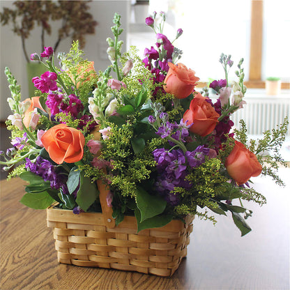 Garden of Life Basket –  Simply Flowers, Los Angeles CA