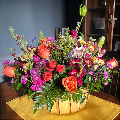 Garden of Life Basket –  Simply Flowers, Los Angeles CA