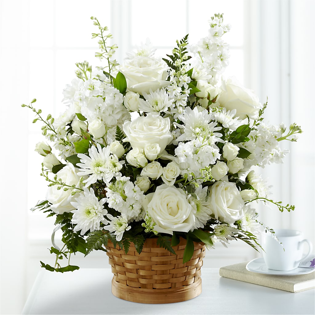 Heartfelt Condolences Arrangement –  Simply Flowers, Los Angeles CA