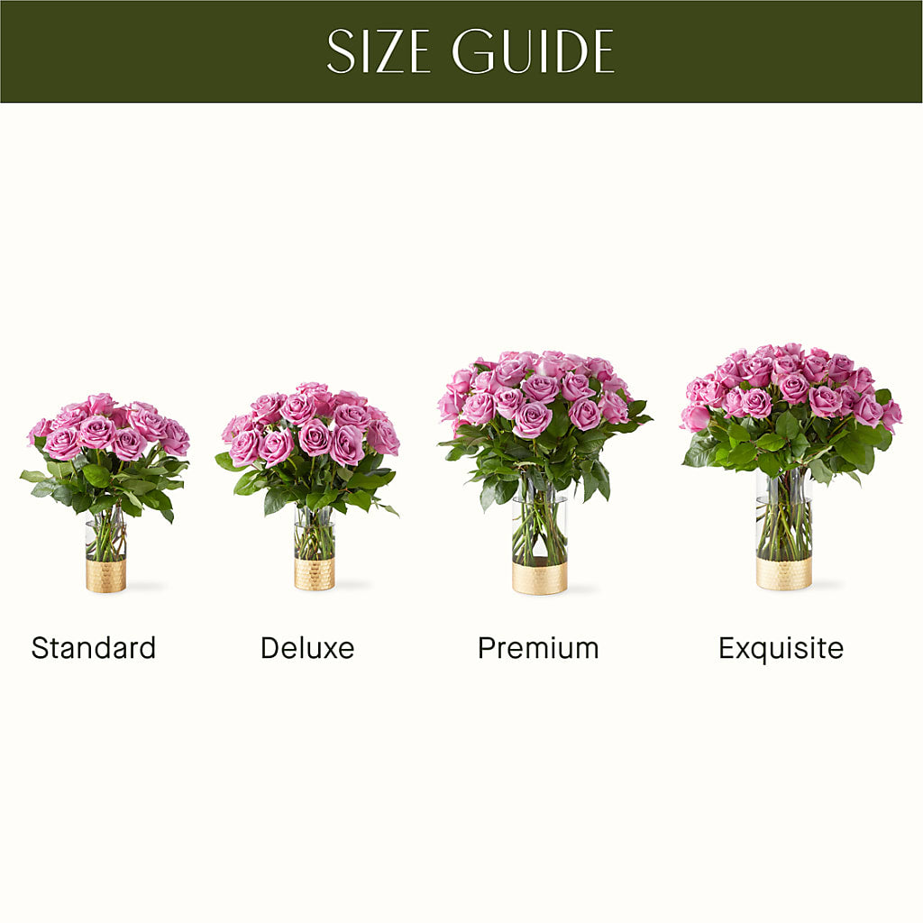 Secret Admirer Lavender Rose Bouquet –  Simply Flowers, Los Angeles CA
