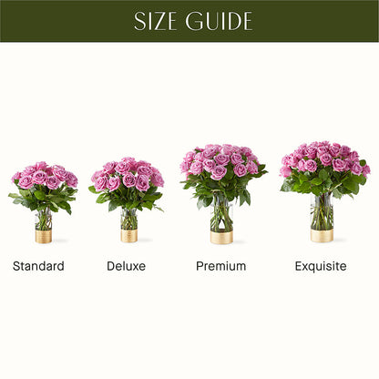 Secret Admirer Lavender Rose Bouquet –  Simply Flowers, Los Angeles CA