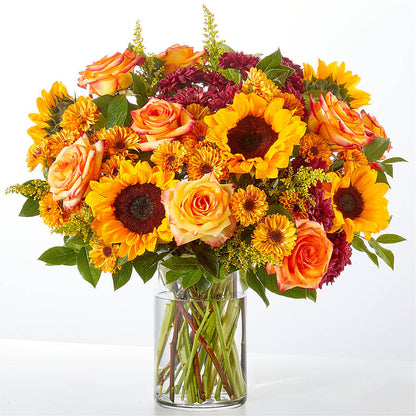 Flannel Scarf Bouquet –  Simply Flowers, Los Angeles CA