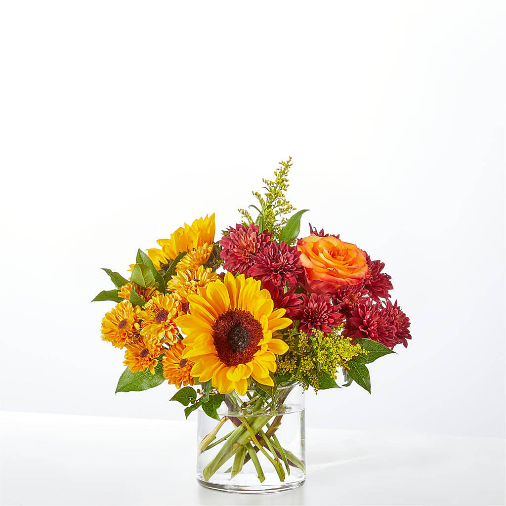 Flannel Scarf Bouquet –  Simply Flowers, Los Angeles CA
