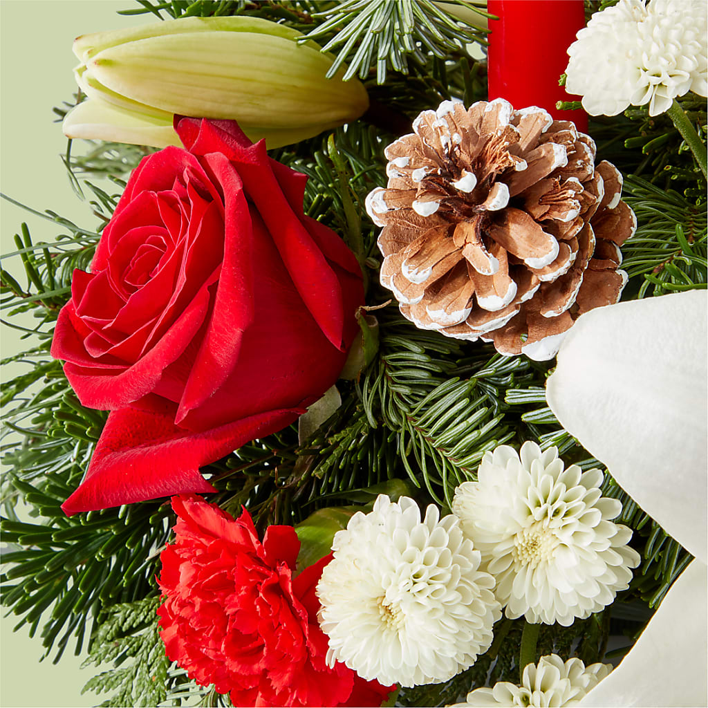 Seasonal Festivities Centerpiece –  Simply Flowers, Los Angeles CA