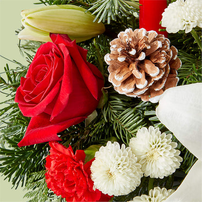 Seasonal Festivities Centerpiece –  Simply Flowers, Los Angeles CA