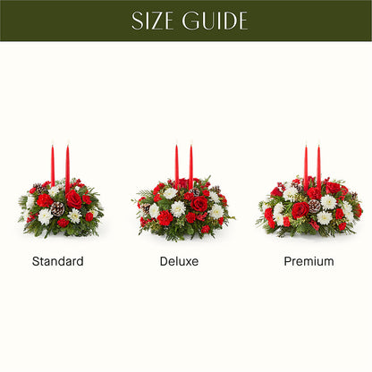 Holiday Soiree Centerpiece –  Simply Flowers, Los Angeles CA