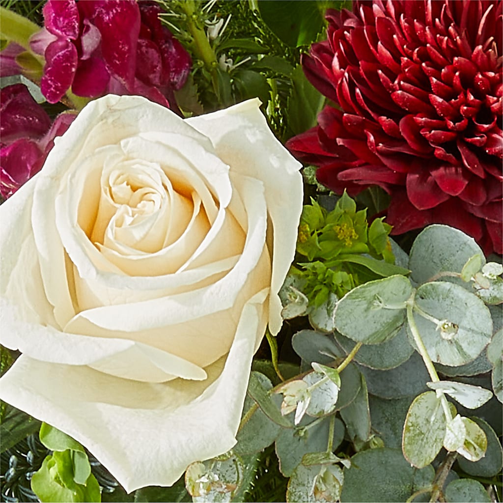 Cranberry Fizz Bouquet –  Simply Flowers, Los Angeles CA