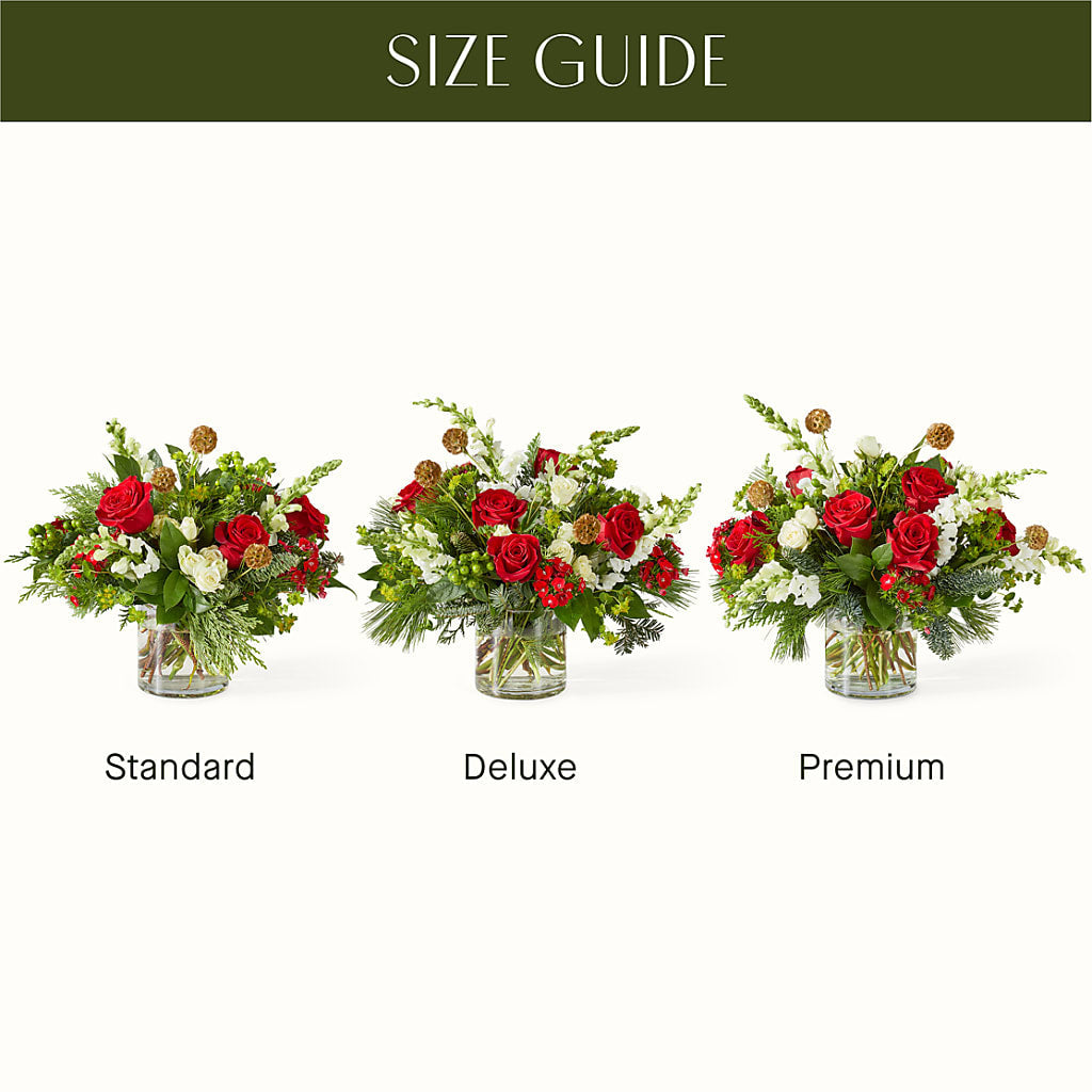 Deck the Halls Bouquet –  Simply Flowers, Los Angeles CA