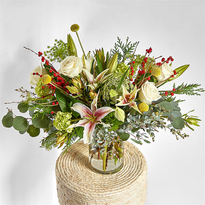 Berry & Bright Bouquet –  Simply Flowers, Los Angeles CA