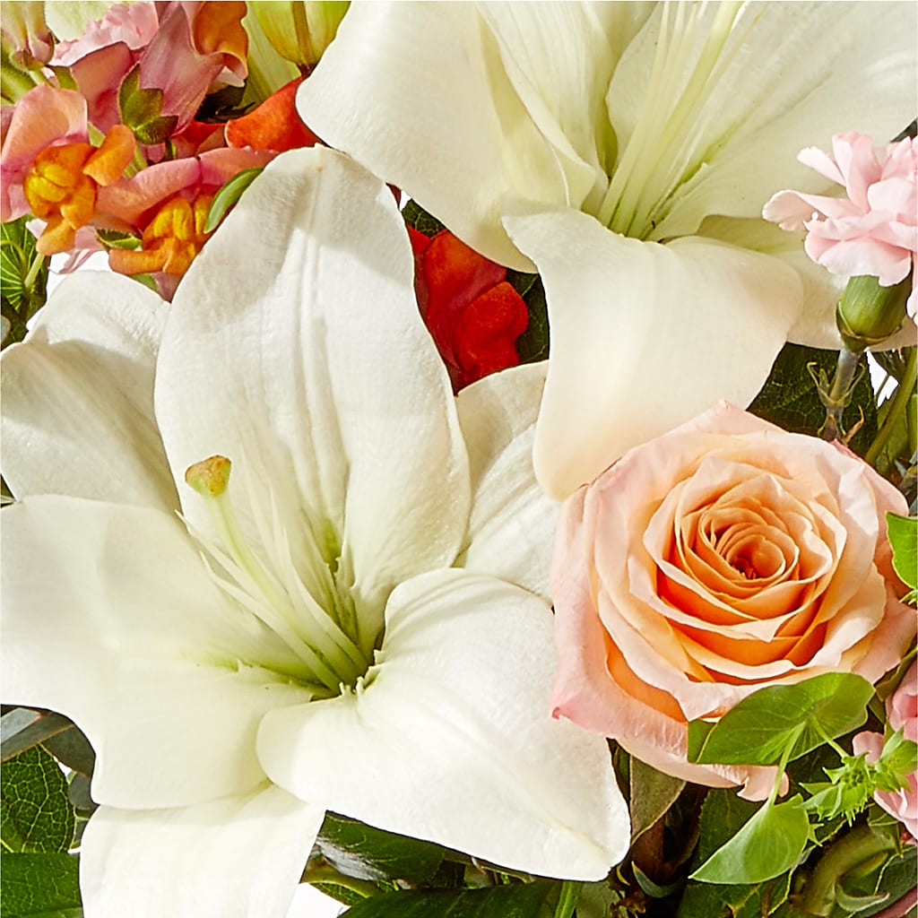 Grapefruit Splash Bouquet –  Simply Flowers, Los Angeles CA