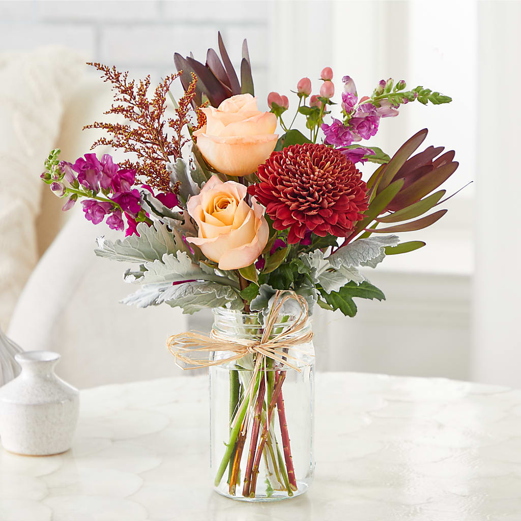 Moody Hues Bouquet –  Simply Flowers, Los Angeles CA