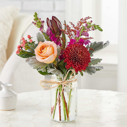 Moody Hues Bouquet –  Simply Flowers, Los Angeles CA