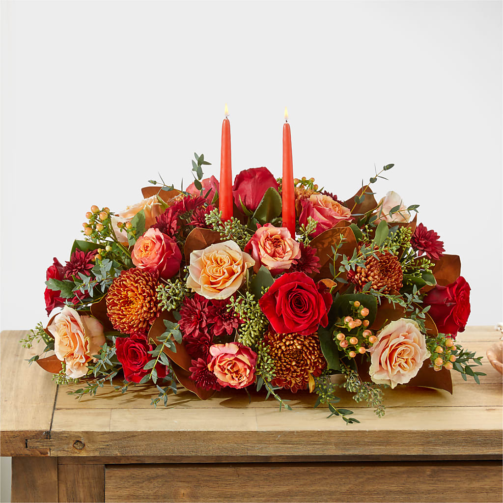 Gather Near Centerpiece –  Simply Flowers, Los Angeles CA