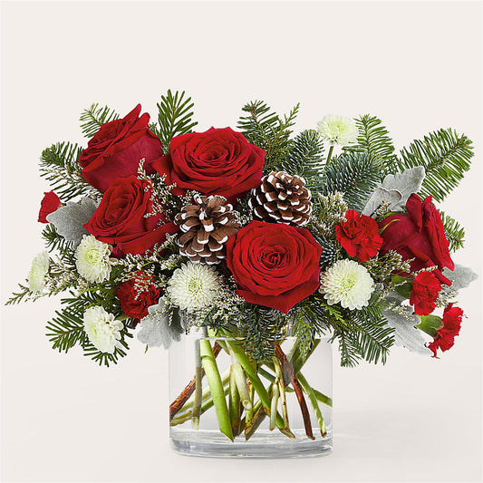 Yule Cheer Bouquet –  Simply Flowers, Los Angeles CA